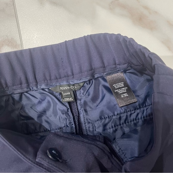 RW&CO Navy Pants (XXS) - Picture 3 of 6